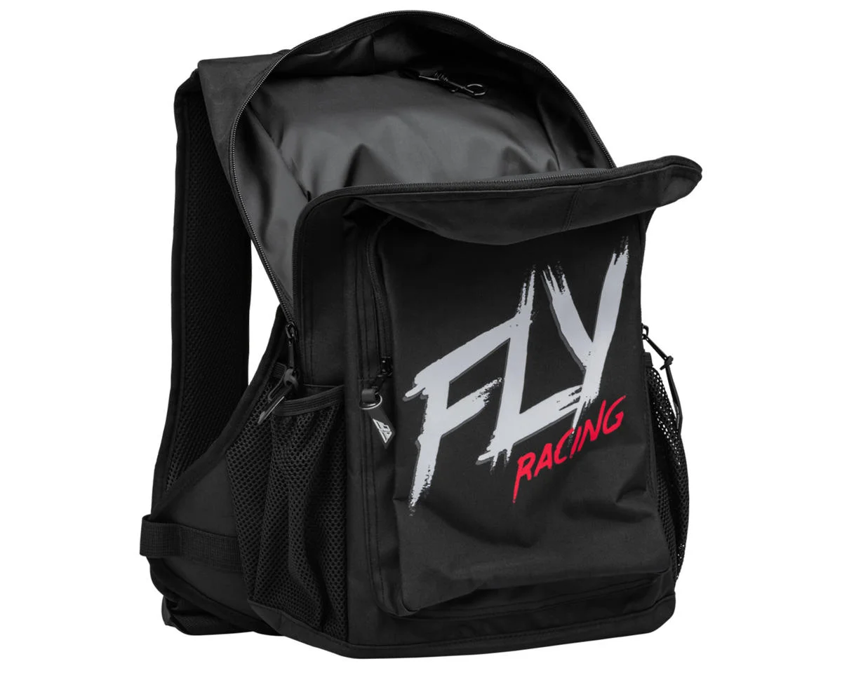Fly Racing Jump Pack Backpack (Black/White) (35L) - view 4